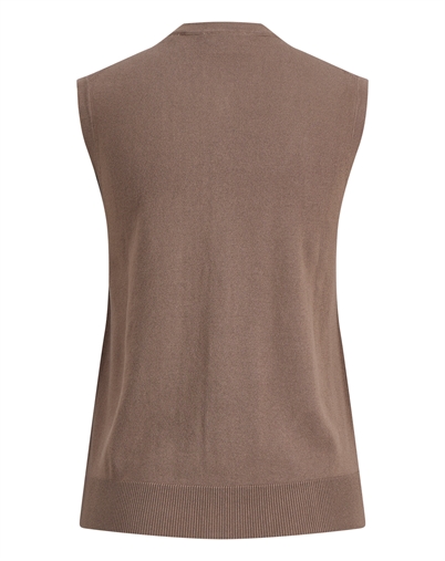 JJXX - JXOphelia Comfy Cardigan Vest - Brown Lentil